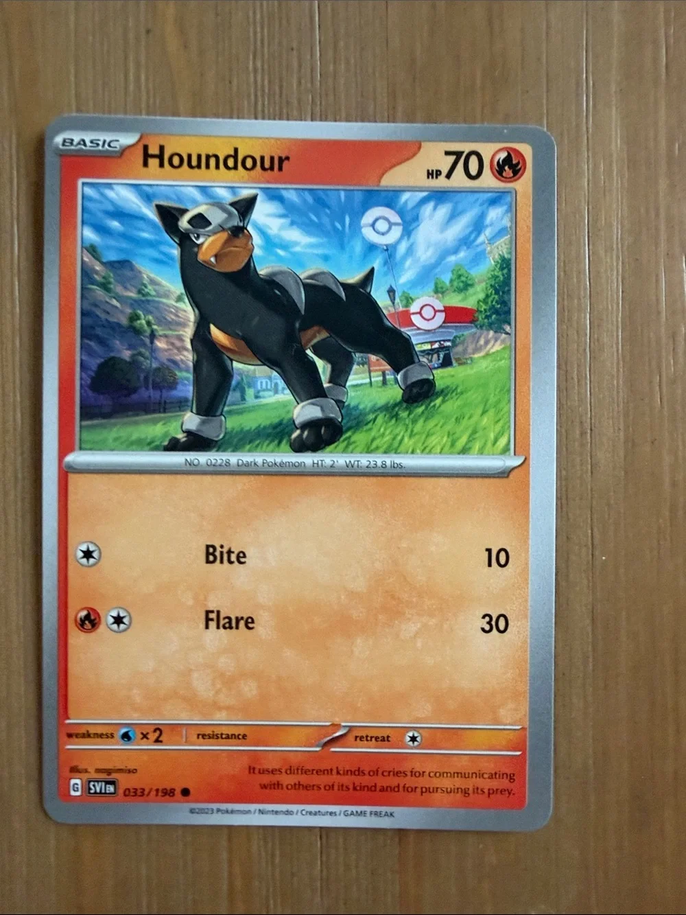 Houndour & Houndoom Evolution Lot | Shrouded Fable & Scarlet & Violet | ✨5/$25